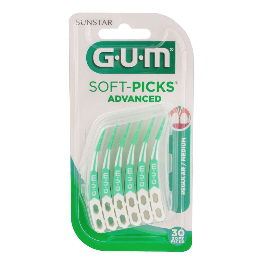 

Набір міжзубних щіток SoftPicks Advanced, 30 шт., GUM