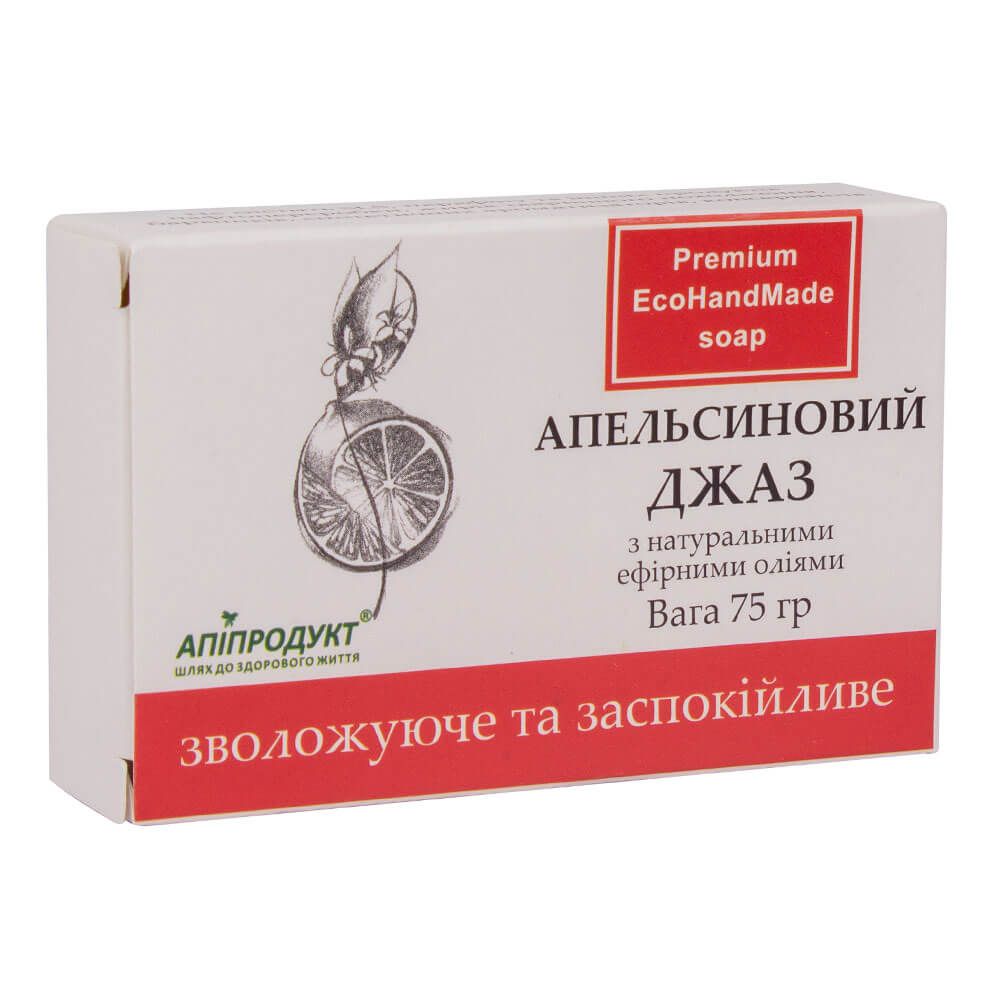 

Мыло "Апельсиновый джаз", 75 г, Апипродукт