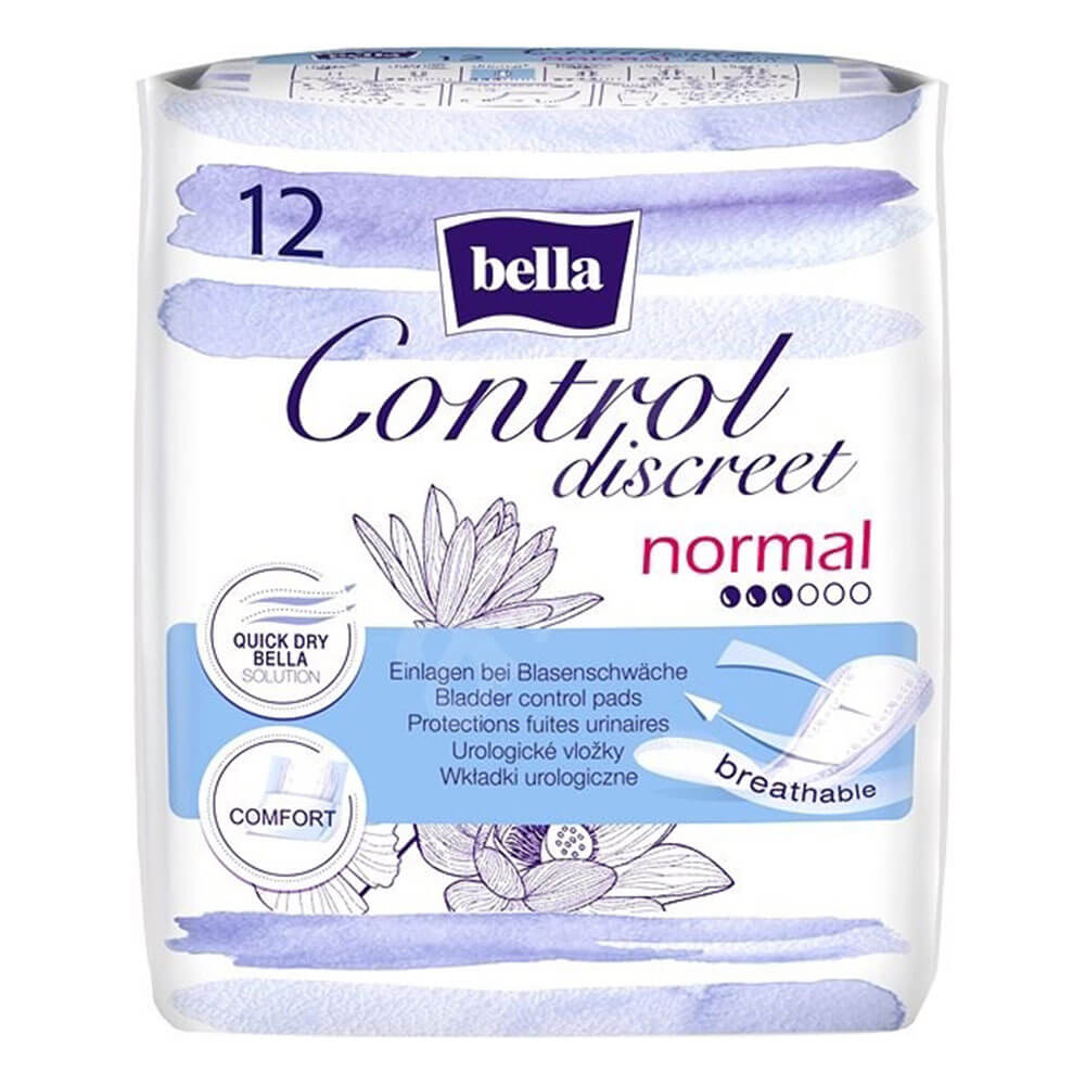 

Прокладки урологические Bella control discreet normal, 12 шт.