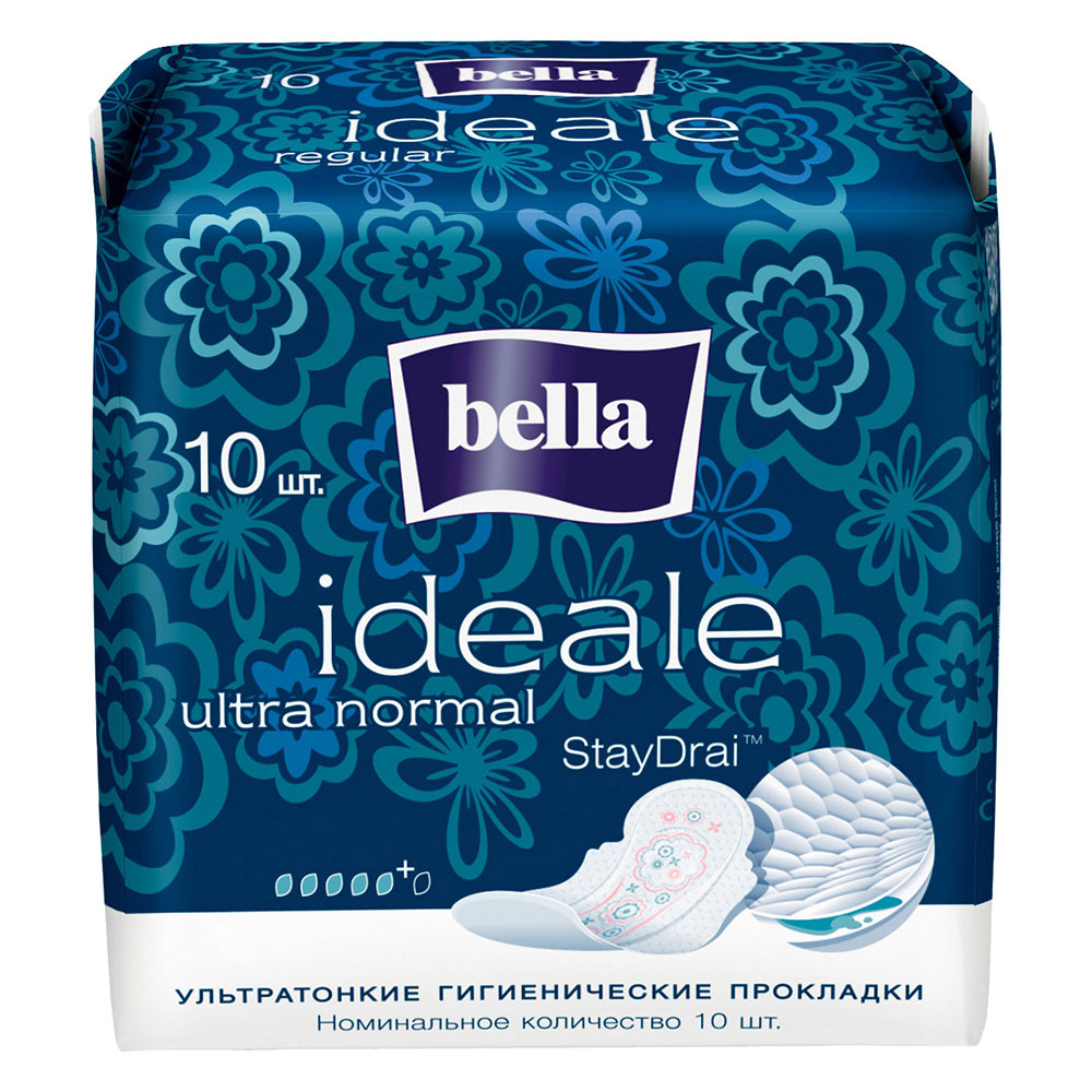 

Прокладки гігієнічні BELLA Ideale Ultra Normal, 10 шт.