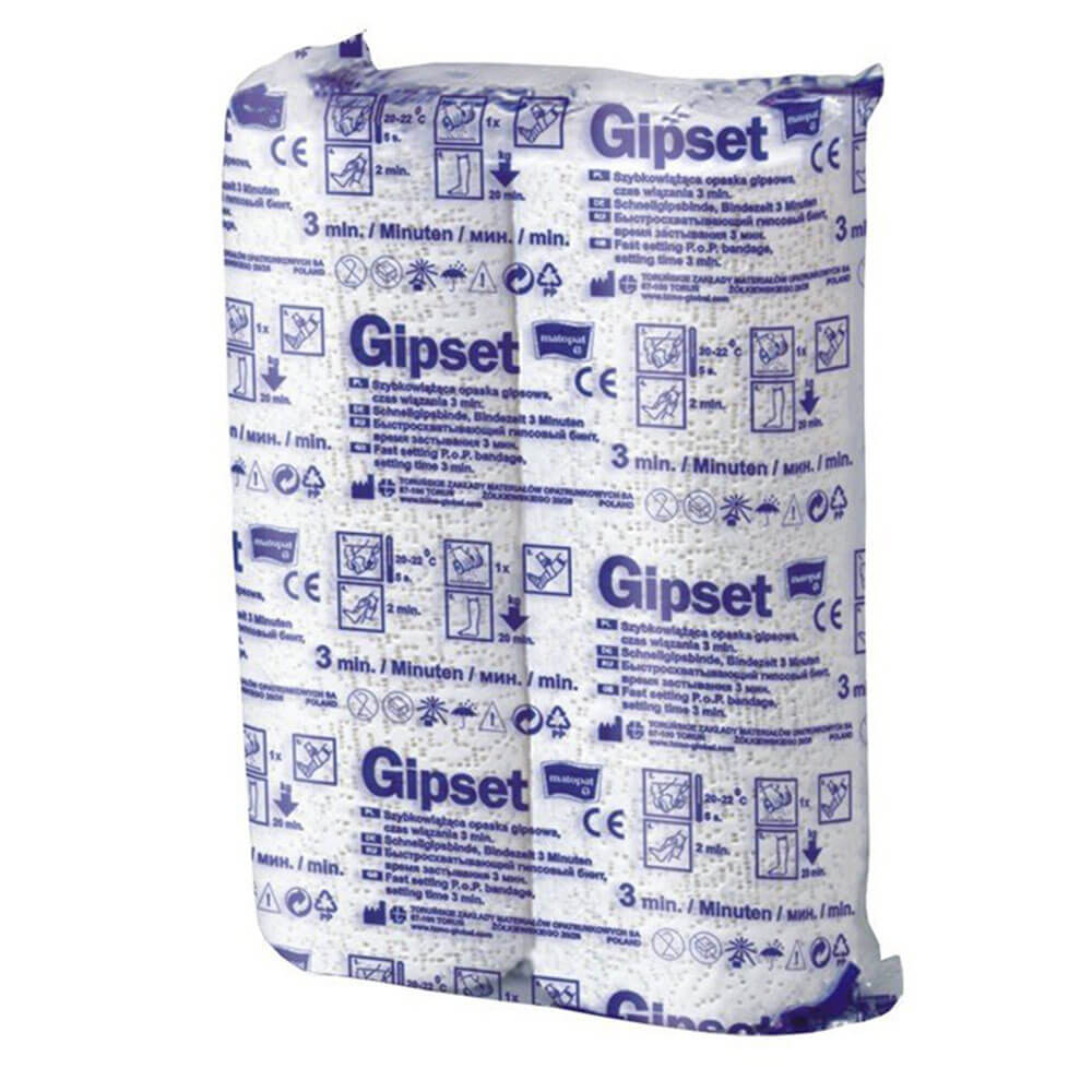 

Бинт гипсовый GIPSET (3 мин., 12 см x 3 м, 2 шт.), Matopat