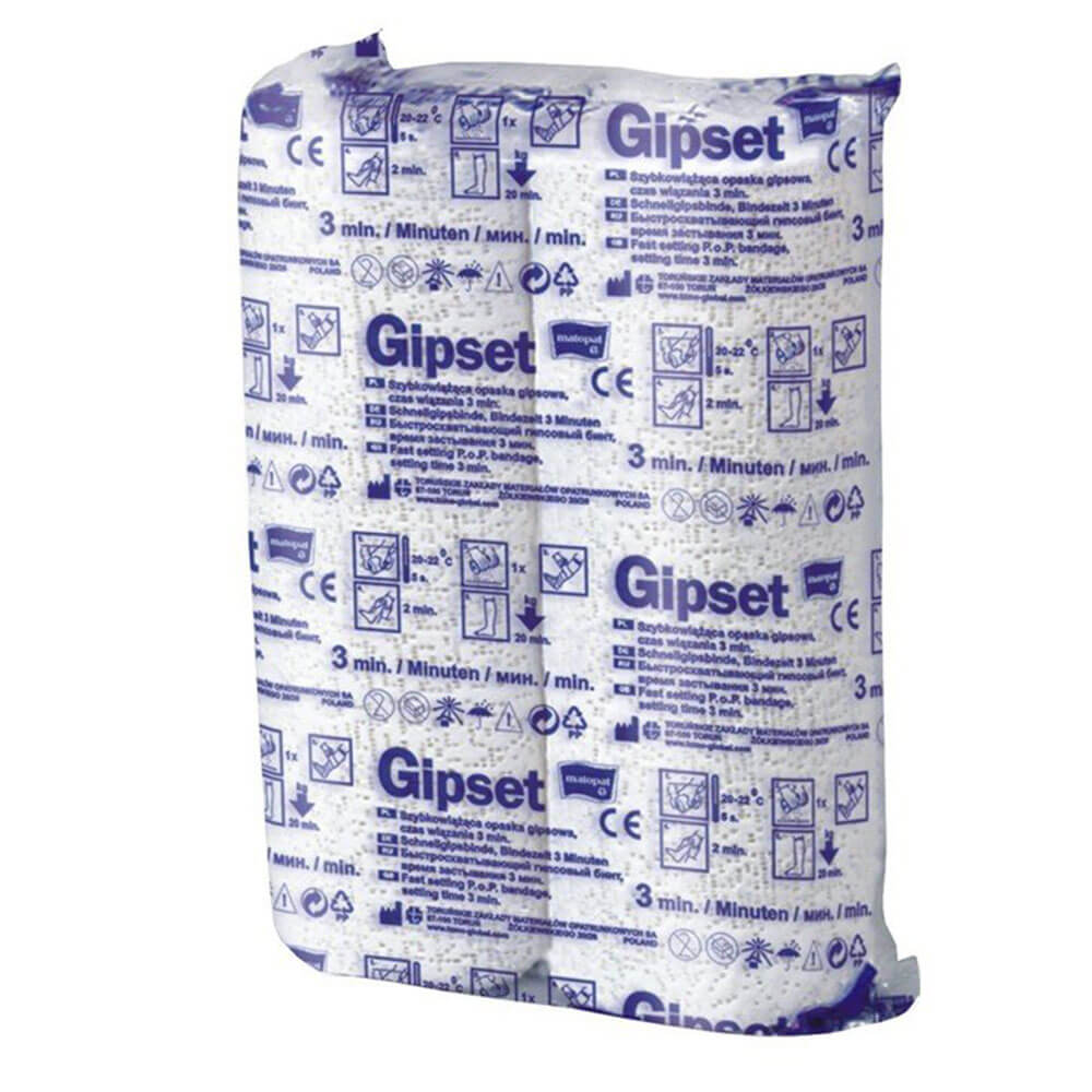 

Бинт гіпсовий GIPSET (3 хв, 15 см x 3 м, 2 шт.)