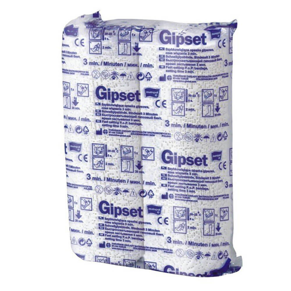 

Бинт гипсовый GIPSET (3 мин., 20 см x 3 м, 2 шт.), Matopat