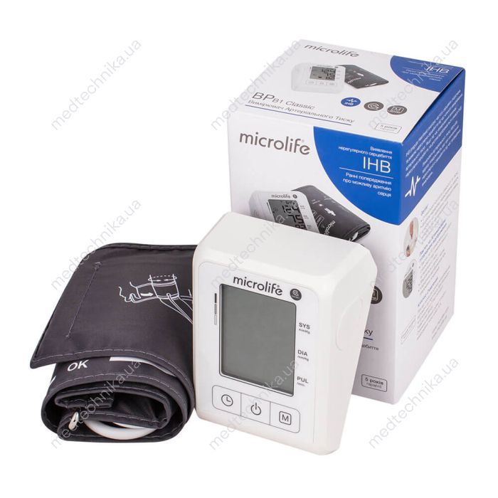 MICROLIFE BLOOD PRESSURE MONITOR B1 CLASSIC