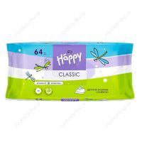 Влажные салфетки для детей Bella Happy Classic, 64 шт.