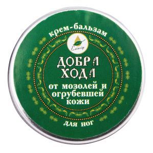 Крем-бальзам Добра хода від мозолів, 10 мл, Еліксір