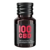 CBD капсули (канабідіол), 50 мг CBD, 60 капсул, 100 PERCENT CBD