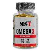 Омега-3 Triglyceride 75 %, 60 капсул, MST