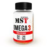 Омега-3 Triglyceride 75 %, 90 капсул, MST