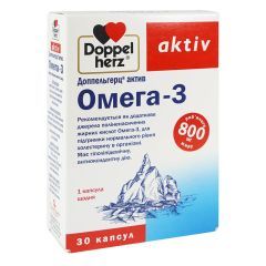 Омега-3, 30 капсул, Doppelherz