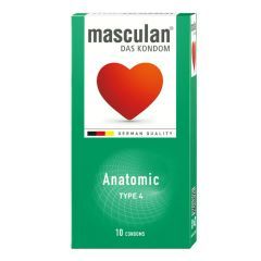 Презервативи Anatomic, 10 шт, Masculan