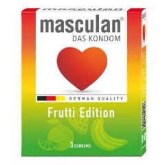 Презервативи Frutti Edition, 3 шт, Masculan