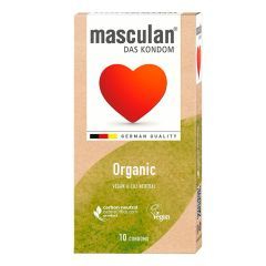 Презервативи Organic, 10 шт, Masculan