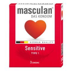 Презервативы Sensitive, 3 шт, Masculan