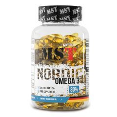 Омега-3 Nordic Fish Oil, з вітаміном Е, 90 капсул, MST