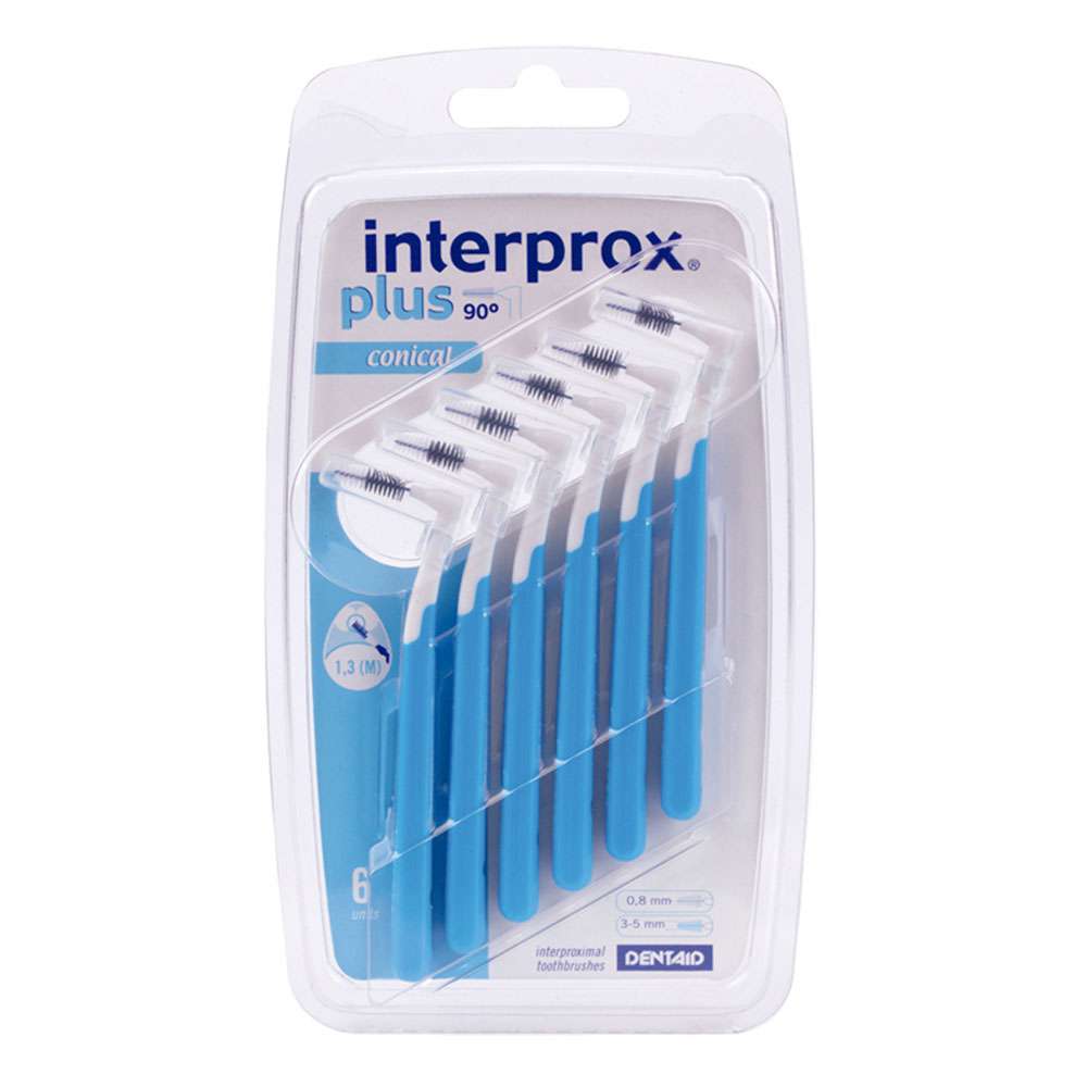 

Щітка міжзубна 1,3 мм, INTERPROX PLUS 2G Conical, 6 шт.