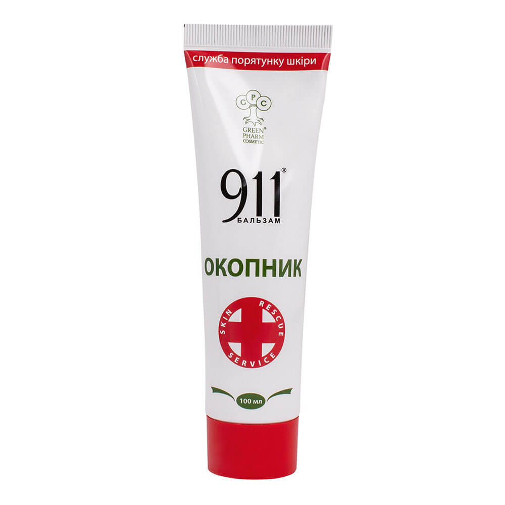 

Бальзам 911 Окопник, 100 мл, Green Pharm Cosmetic