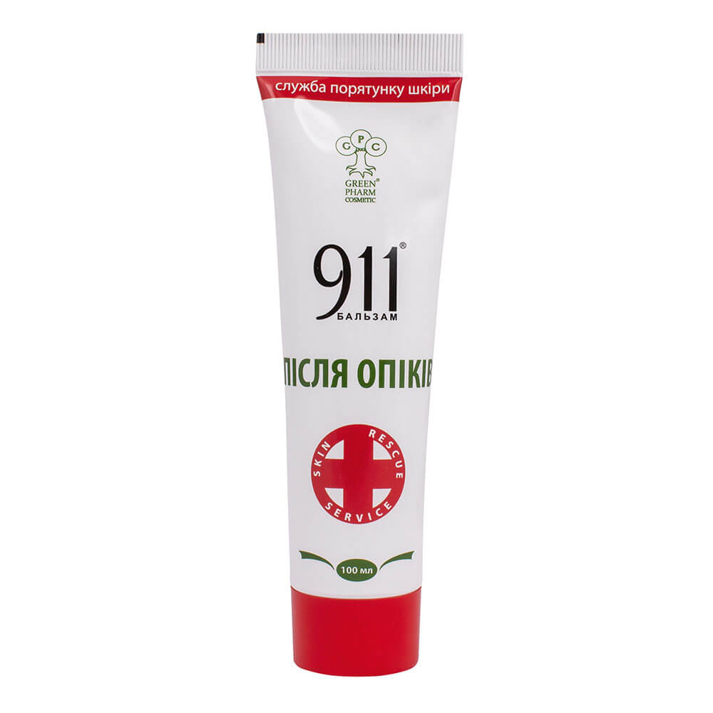 

Бальзам 911 Після опіків, 100 мл, Green Pharm Cosmetic