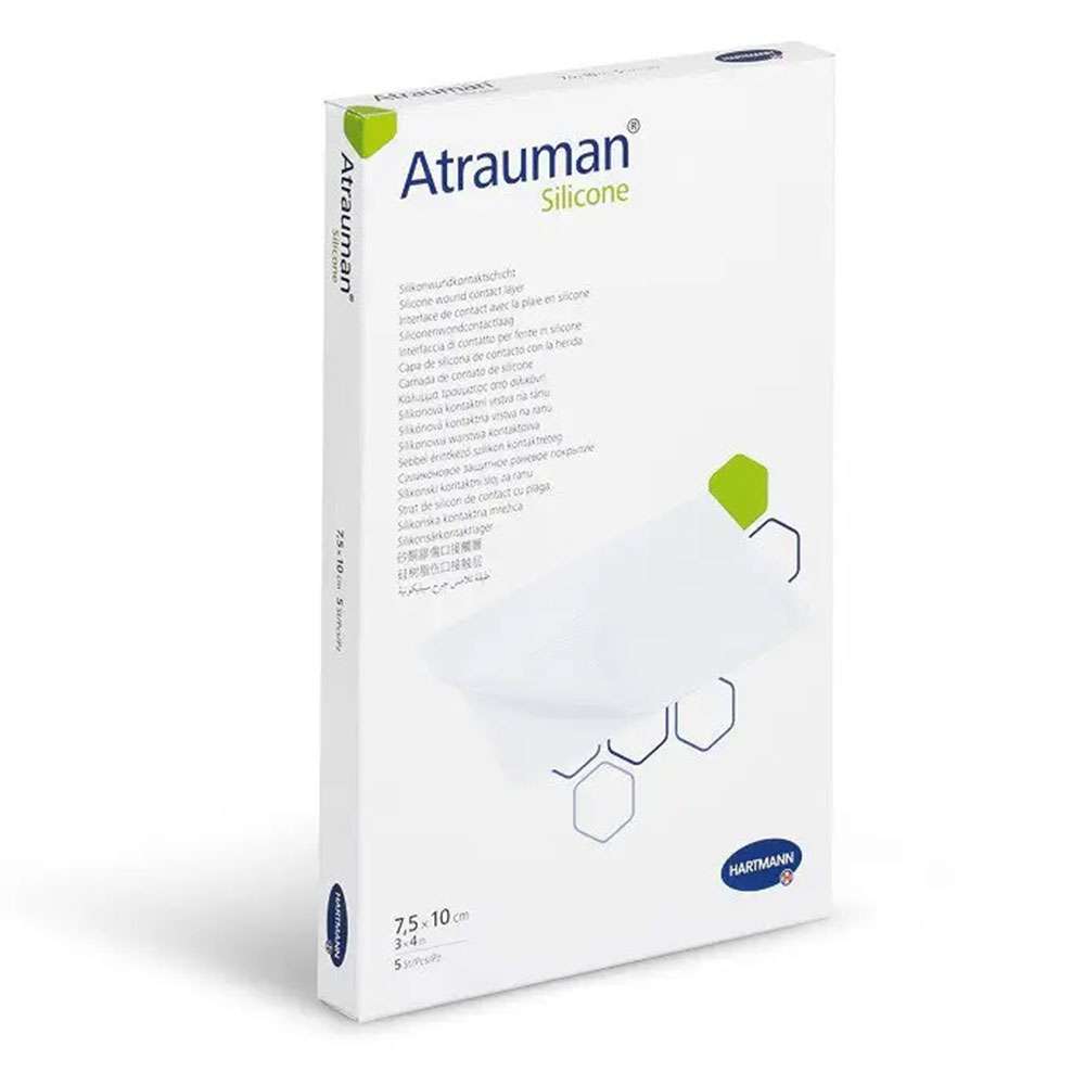 

Пов'язка атравматична Atrauman Silicone, 7,5х10 см, HARTMANN