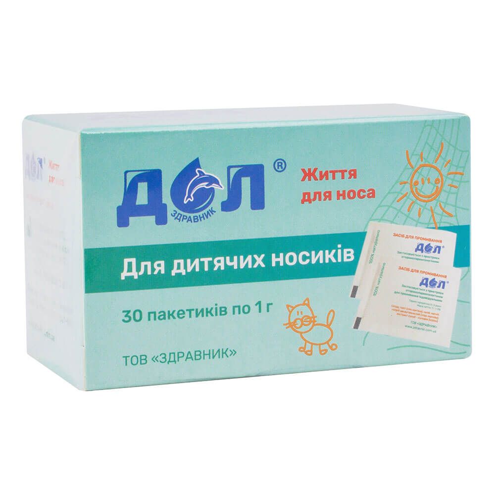 

Гігієнічний засіб Долфін, упаковка: 30 пак. х 1 г