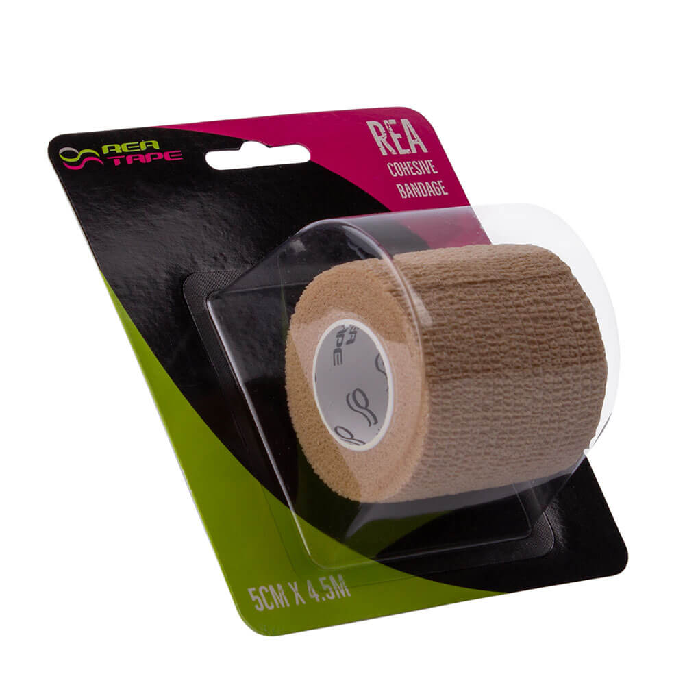 

Когезивний бинт REA TAPE Сohesive bandage, бежевий