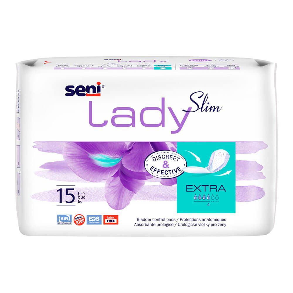 

Прокладки урологічні Seni Lady Slim extra, 15 шт.