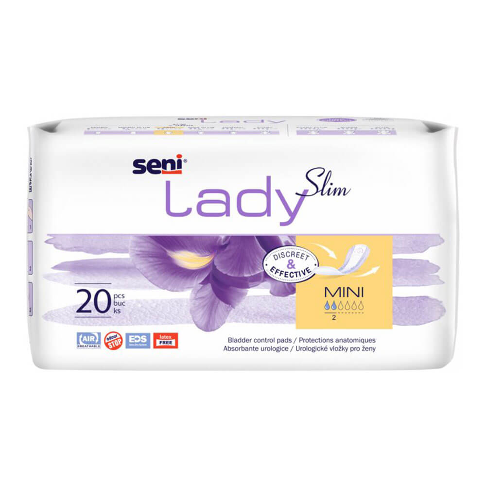 

Прокладки урологические Seni Lady Slim mini, 20 шт.