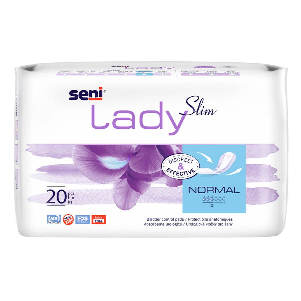 

Прокладки урологические Seni Lady Slim normal, 20 шт.