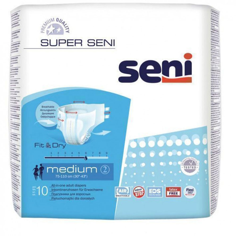 

Підгузки Super Seni Medium Air, 10 шт.