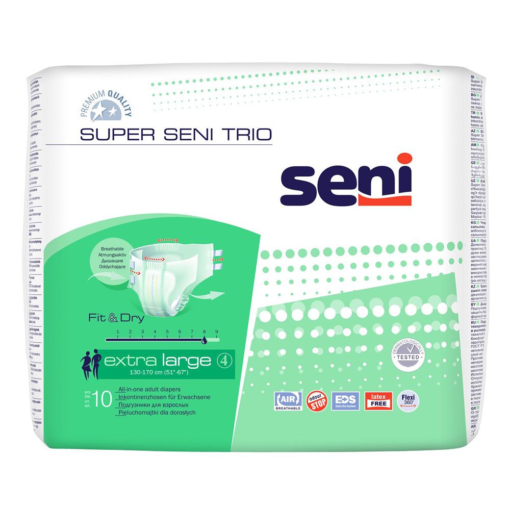 

Подгузники Super Seni Trio Extra Large Air, 10 шт.