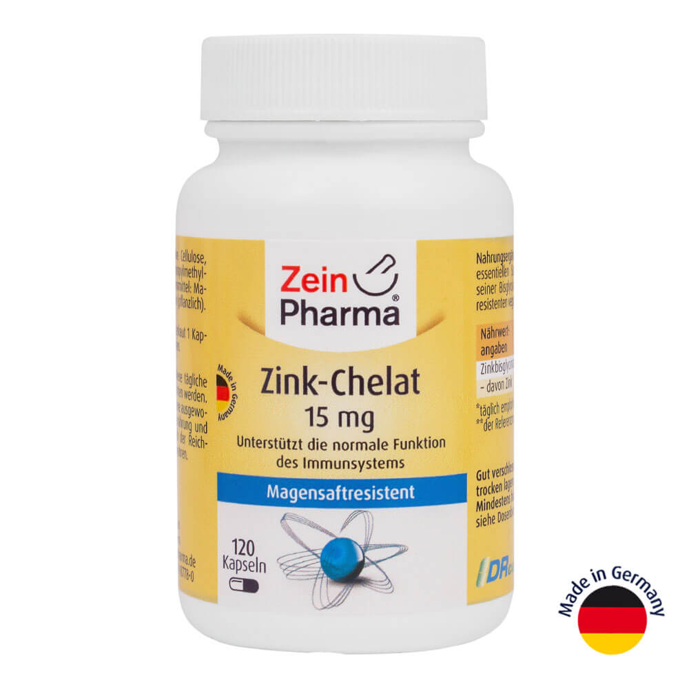 

Хелат цинку, 15 мг, 120 капсул, ZeinPharma