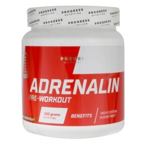 Передтренувальний комплекс Adrenaline, апельсин/грейпфрут, Progress Nutrition, Угорщина